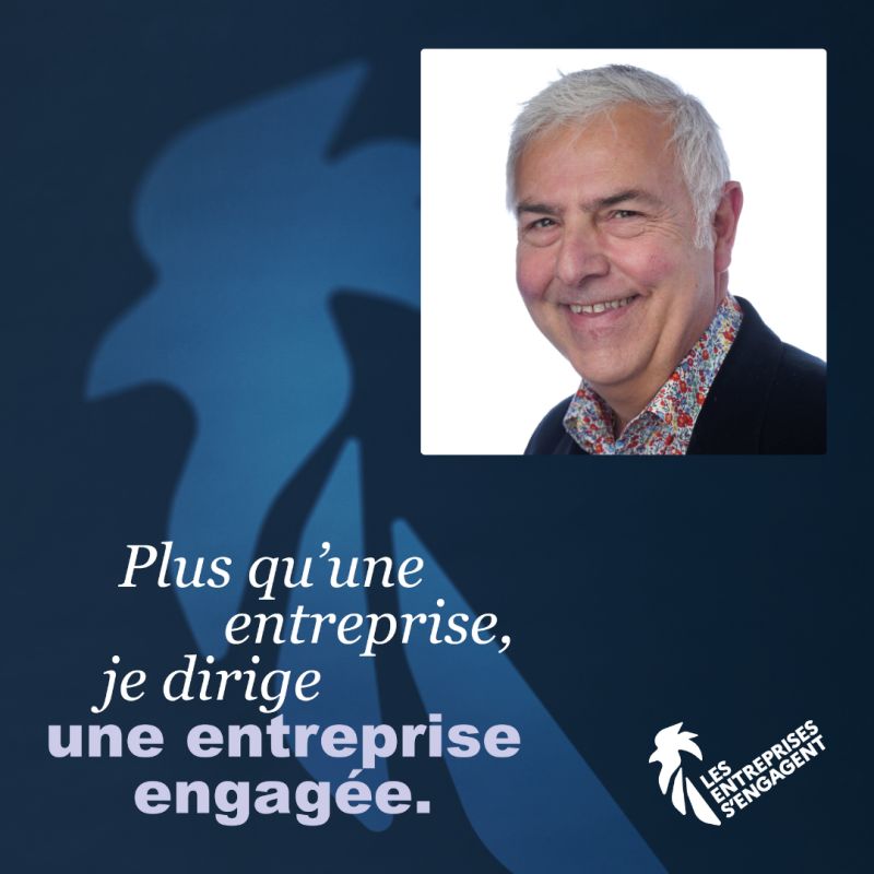 Patrick Belloq, gérant fondateur d'ACE PRO Nettoyage